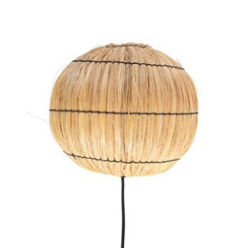 Wall Light Seagrass, Lamps made from handmade materials, home decoration accessories, wholesale.