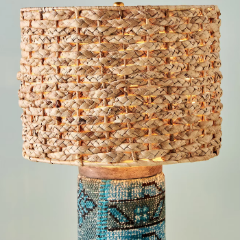 Water Hyacinth Lamp Shade, Lamps made from handmade materials, home decoration accessories, wholesale.