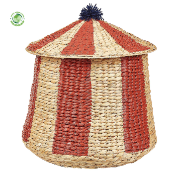 Water Hyacinth Rattan Circus Tent Basket Natural materials that are safe for health and aesthetically pleasing, wholesale.