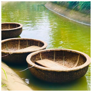 Wholesale Bamboo Coracle Boats Factory Price Natural Bamboo Entertainment ODM ODM Manufacturer Packed In Carton Made In Vietnam 6