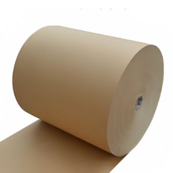 High Quality Industry Grade Brown Kraft Paper Roll for Cardboard Packaging Box Wholesale Price 1