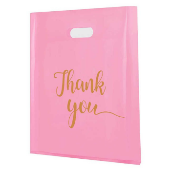 Wholesale Die Cut recycle Custom Design Shopping Gravure Printing Plastic Bags With Logo custom size VietNam supplier 2