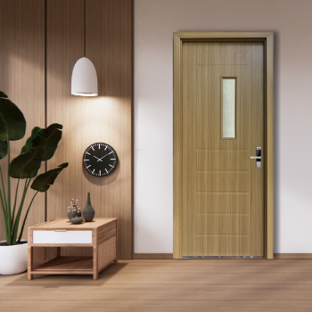 Wholesale Factory Price Composite Wooden OEM ODM Door High Quality Custom Color Sound Insulation Made In Vietnam Manufacturer 2