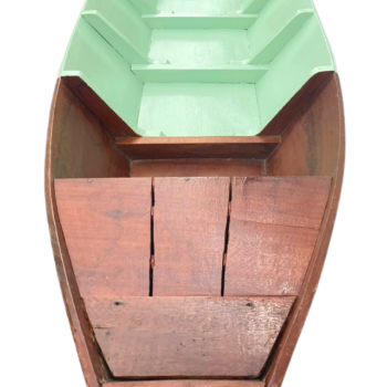 Wholesale Handicraft Souvenir Solid Wood Handmade Wooden Boat Manufacturer Good Price Carton Box Packaging Made In Vietnam 7