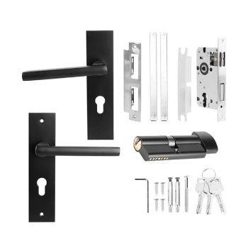 Wholesale Home Door Lock Set Good Price Stainless Steel Modern Door Handle Each One In Poly Bag From Vietnam Manufacturer 3