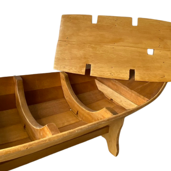 Wholesale OEM ODM Wooden Boat Gifts Reasonable Price Handicraft Gift Customized Packaging Vietnam Manufacturer Solid Wood 3