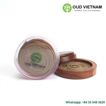 Wholesale Price 100% Natural Organic Vietnam Oud Incense Coil Stick Home Fragrance Essenstial Censer Agarwood 3