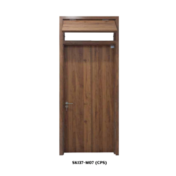 Wholesale Wood Plastic Composite Door Factory Price Fast Delivery Modern Design Thermal Insulation Vietnamese Manufacturer 2