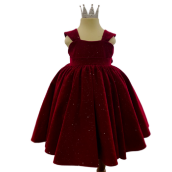 Winter Dresses Velvet Dress for Summer Girl's Clothing Girls Dresses High Quality Factory Price OEM ODM Service Made In Vietnam 1