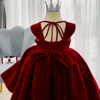 Winter Dresses Velvet Dress for Summer Girl's Clothing Girls Dresses High Quality Factory Price OEM ODM Service Made In Vietnam 3