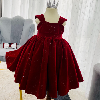 Winter Dresses Velvet Dress for Summer Girl's Clothing Girls Dresses High Quality Factory Price OEM ODM Service Made In Vietnam 4