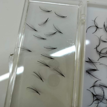 Eyelash extension Wispy and Camellia Fan With Custom Brand Box Full Strip Wholesale In Vietnam Factory Private Label 1