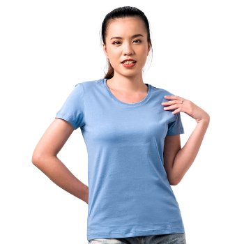 Women T-shirt 100% Cotton Ultra-light Gold Rhino Factory Price T-shirts For Women Unisex T-shirt Manufacturer Vietnam