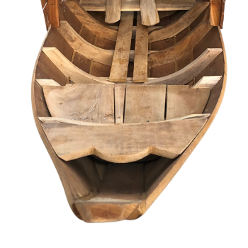 Customized Designs Natural Wood Wood Boat For Wholesale High Quality Carton Box Packaging From Vietnam Reasonable Price 3