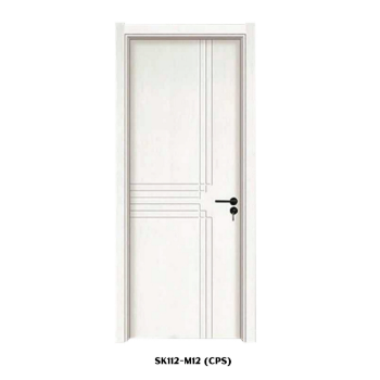 Wood Plastic Composite Door Wholesale Good Price High Quality Custom Color Sound Insulation Packed In Carton Box Made In Vietnam 2