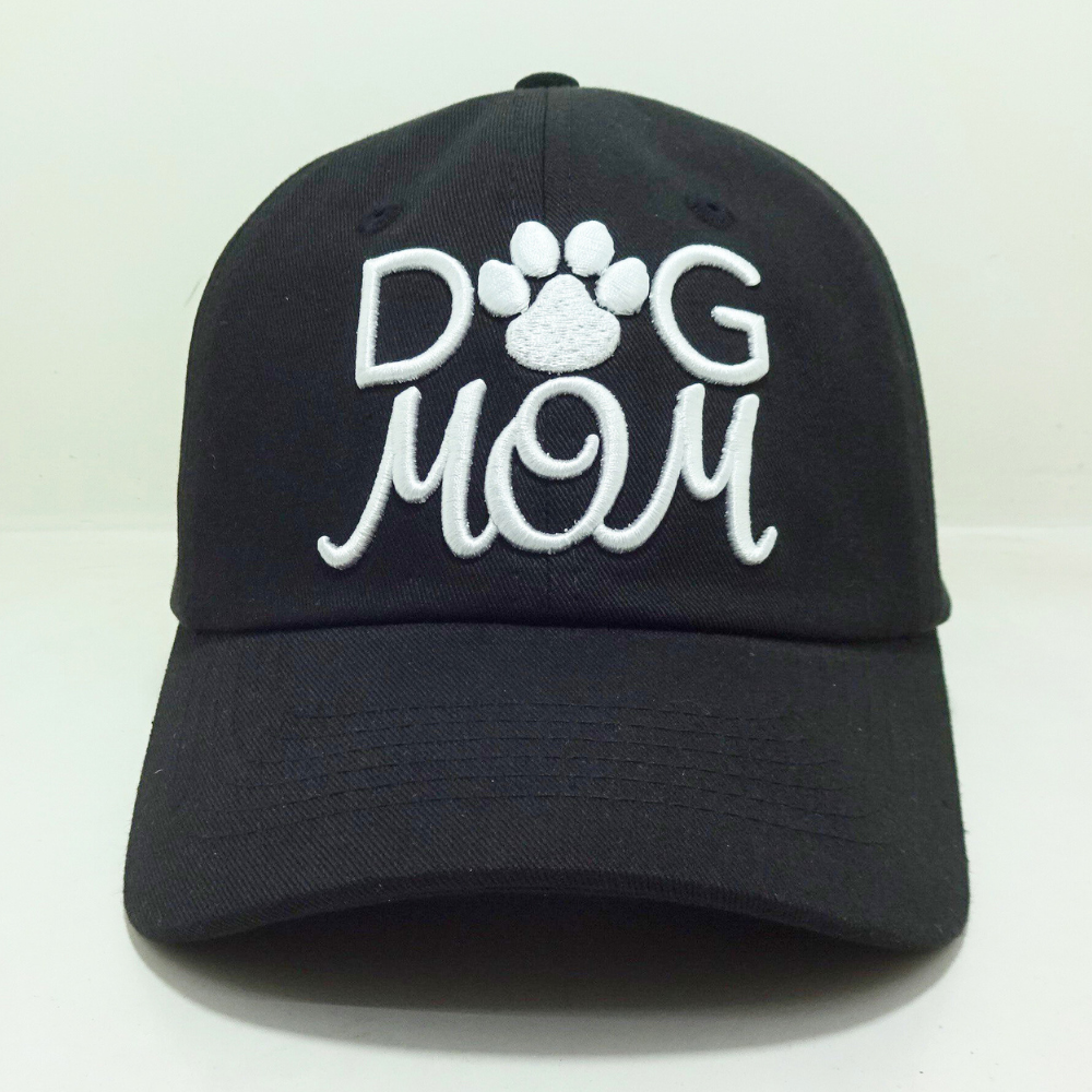 3D Embroidered Logo Baseball Caps 6 Panels Hats Structured Gorras On Front Solid Color Black Adjustable Mental Slide Buckle OEM