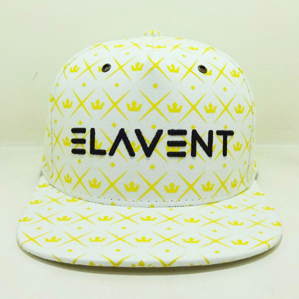 3D Embroidered Logo Snapback Caps 5 Panel Structured Flat Brim Printed Inner Tapes Adjustable Snapback Unisex Vietnam Headwear 2