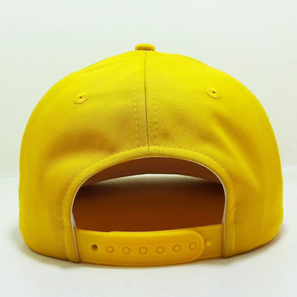 3D Embroidered Logo Snapback Caps 6 Panel Structured Caps Slightly Curved Brim Adjustable Single Row Buckle Closure For Branding 6