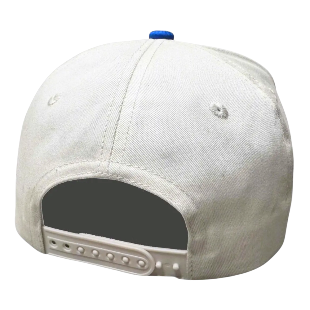 3D Embroidered Logo Two-tone Baseball Cap 5 Panel Gorras Tag On Sweatband A-Frame Custom Button Plastic Snapback Closure Unisex 7