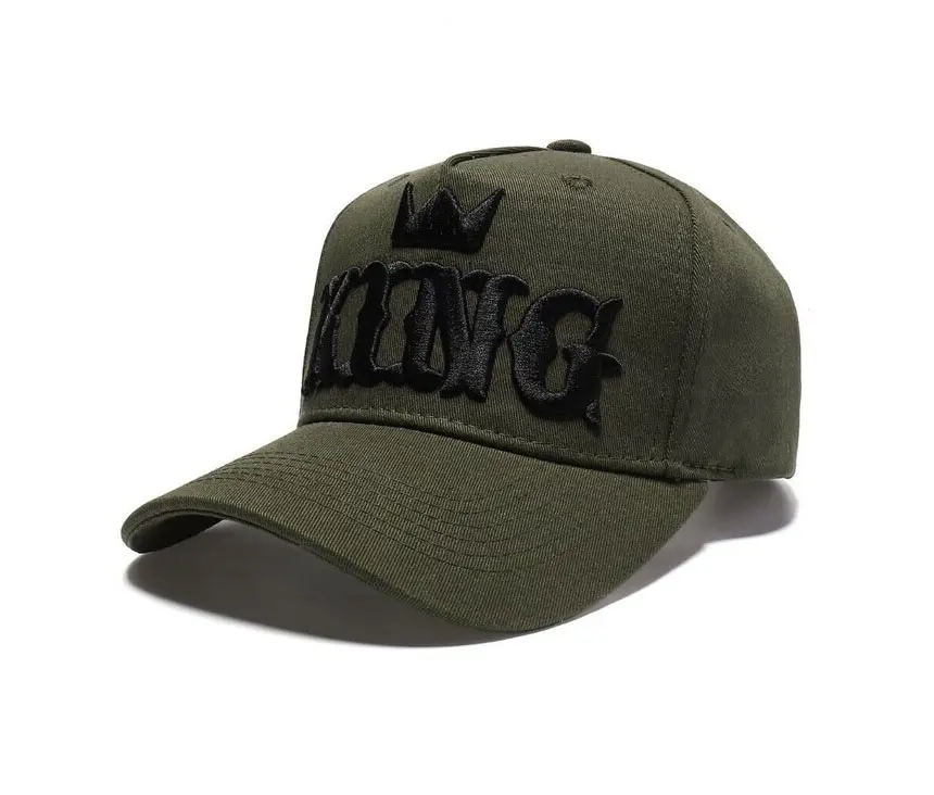 3D Embroidery Custom Logo Wholesale Products Various Color 5 Panels Low Profile High Quality Adjustable Baseball Cap Sports Cap 2