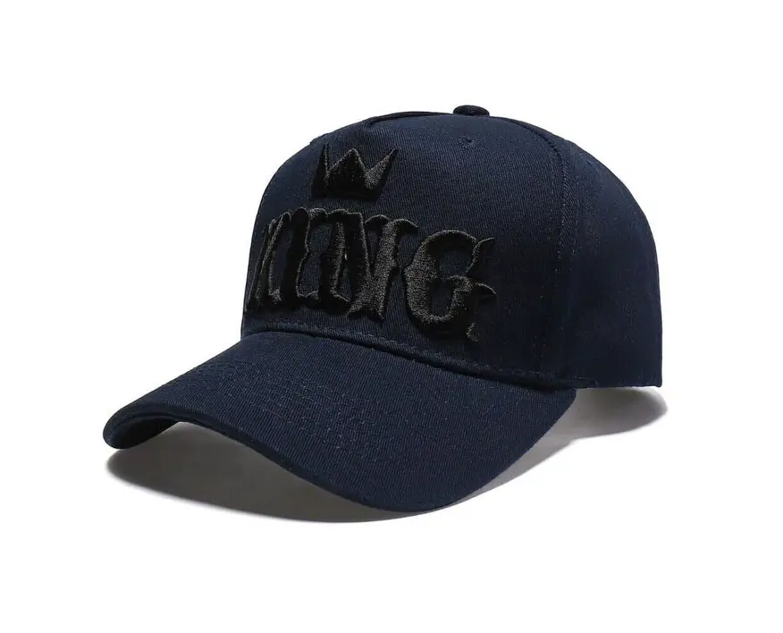 3D Embroidery Custom Logo Wholesale Products Various Color 5 Panels Low Profile High Quality Adjustable Baseball Cap Sports Cap 4