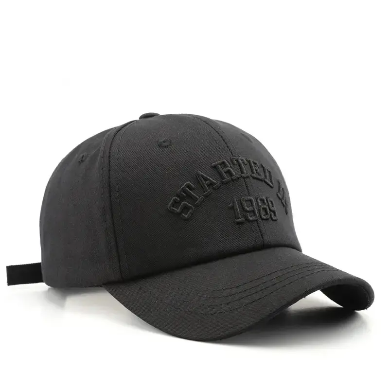 3D Letter Embroidery Wholesale Sports Baseball Cap Multi Color Sun Protection Outdoor Adjustable High Quality Baseball Cap 4