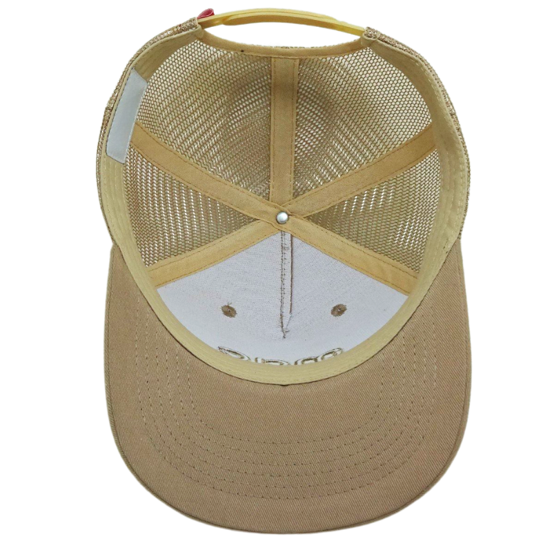 3D Text Embroidered Logo Trucker Hat Flat Brim Caps With Breathable Mesh Vietnam Made Gorras For Men Women Casual Promotion L01 6