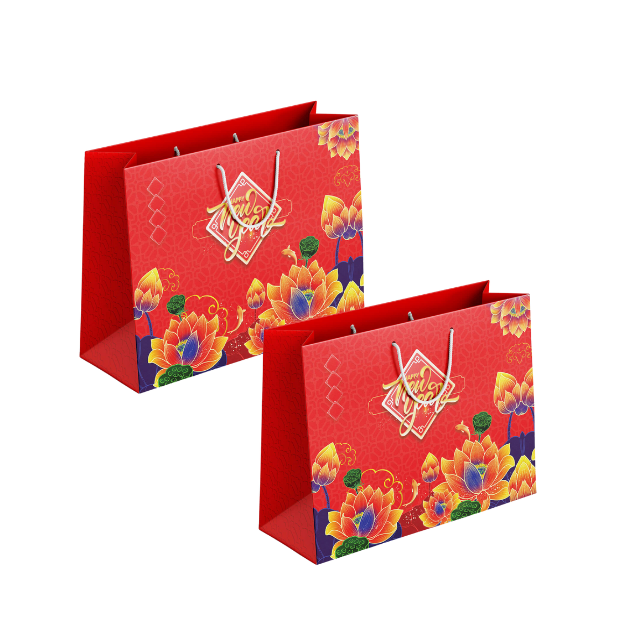 Competitive Price Best Quality Paper Bag Kraft Eco-Friendly Shopping Accessories Customized Logo Vietnam Manufacturer