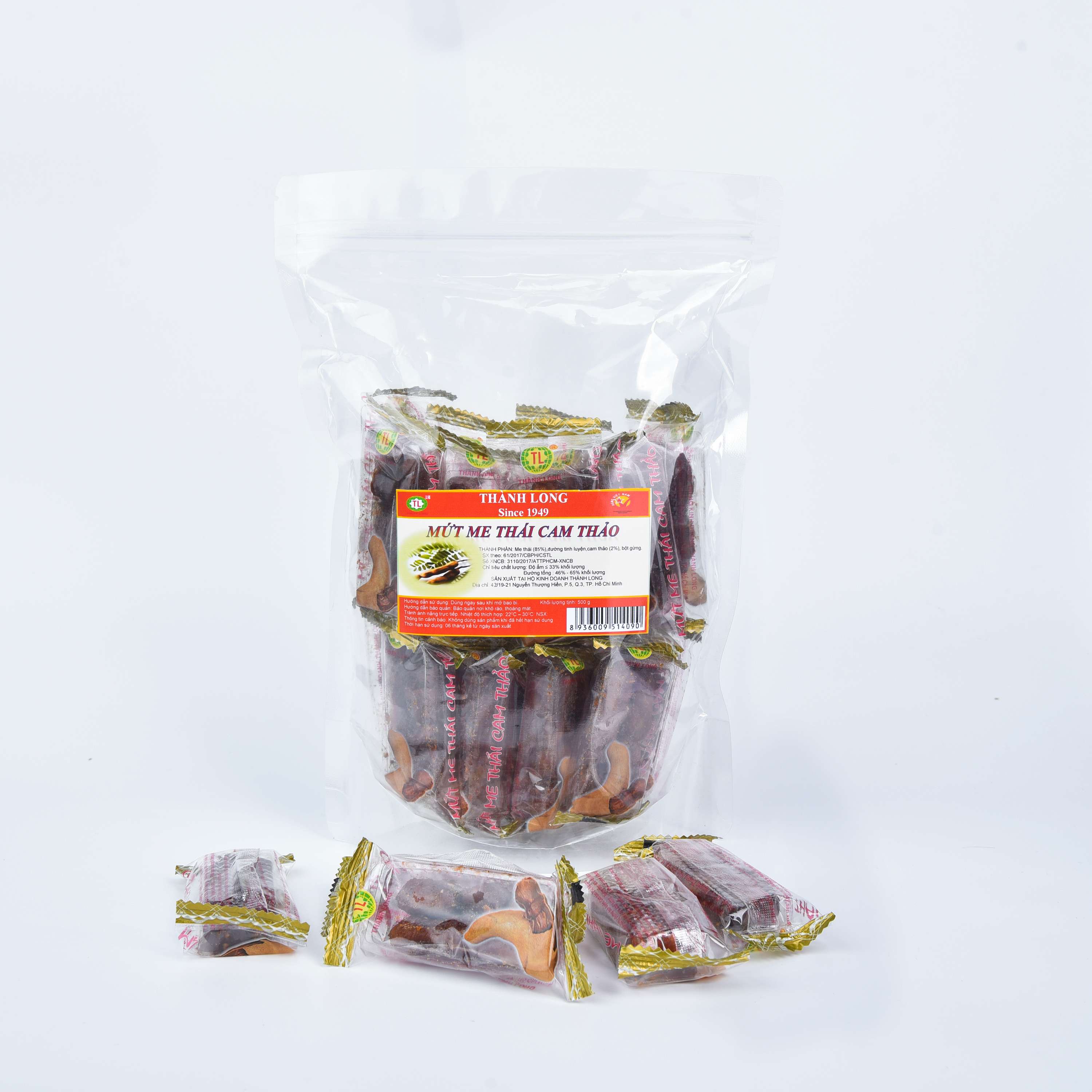 Thai Tamarind Licorice Jam Vietnamese Jam HACCP Good Quality Fruit