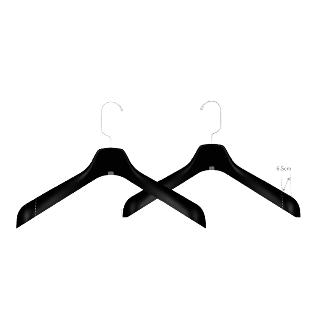 Plastic Hangers For Clothes Competitive Price Suntex Wholesale Black Plastic Hanger Anti-Slip Made In Vietnam Manufacturer