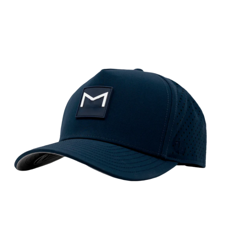 5 Panel Laser Cut Hat Hole Perforated Waterproof Baseball Trucker Custom Rubber Logo Patch Single Breasted Buckle for Men Women 2