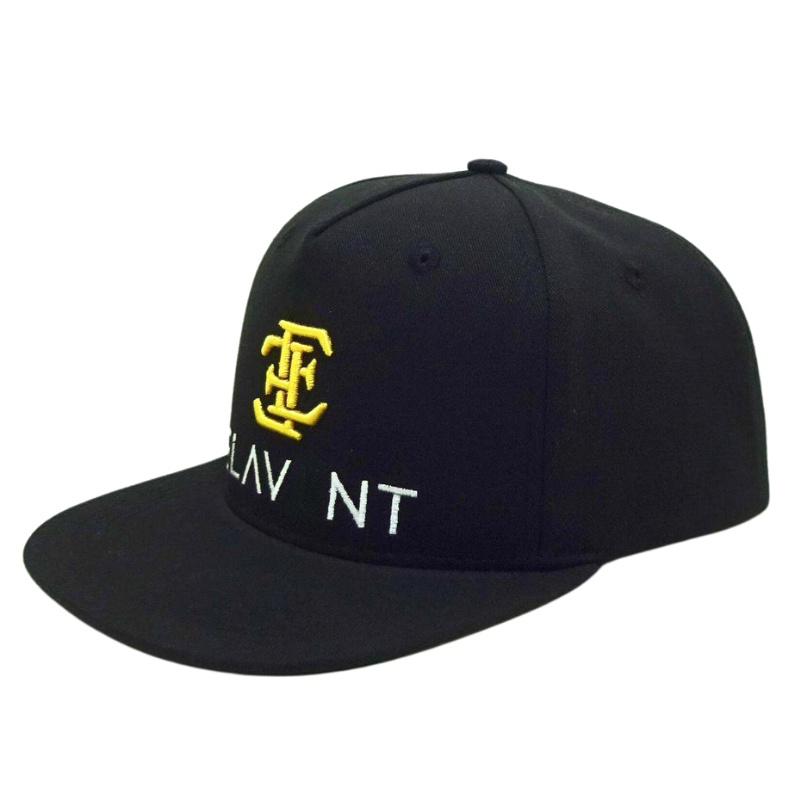 5 Panel Snapback Caps With Custom Embroidered Logo Inner Tape Printing Adjustable Fit Vietnam Made Hat For Hip Hop Casual L01 3