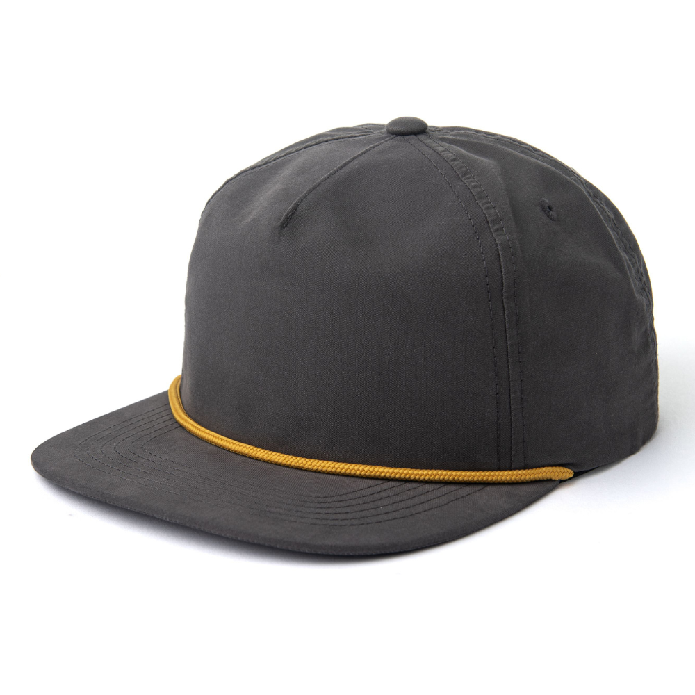 5 Panel Snapback With Rope Unstructured Caps Flat Brim Hats Embroidered Logo Animal Pattern Plastic Single Row Buckle Unisex OEM 4