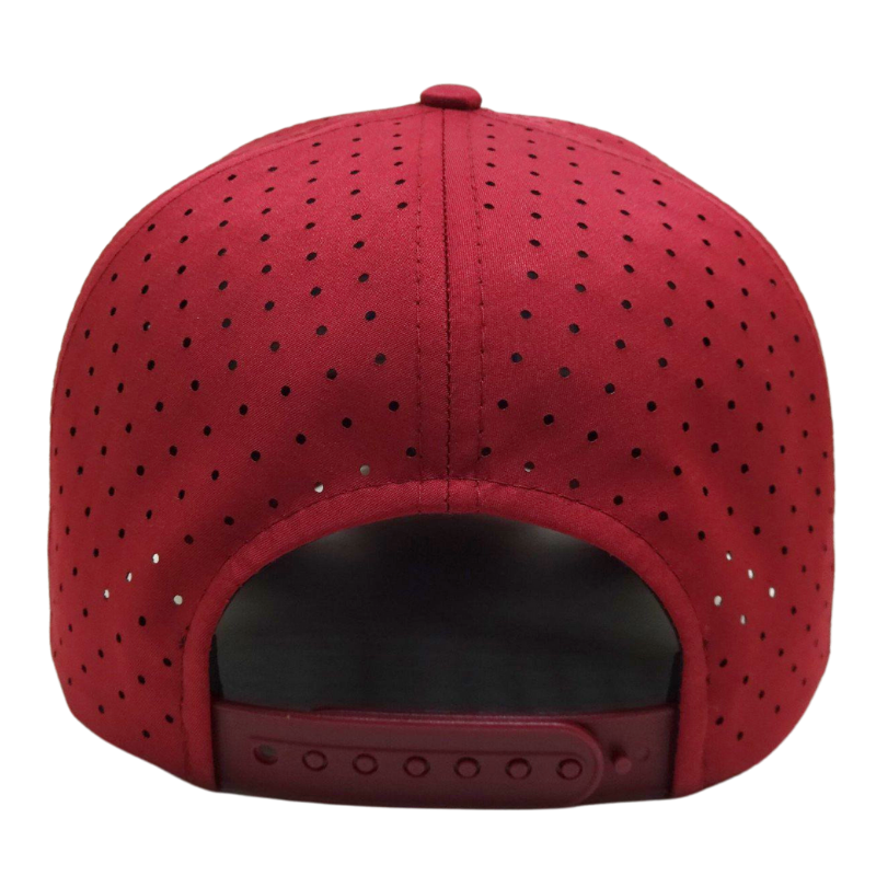 5 Panel Structured Rope Trucker Caps Custom 3D Embroidery Design Waterproof Laser Cut Hats Golf Hats OEM Vietnam Supplier L01 4