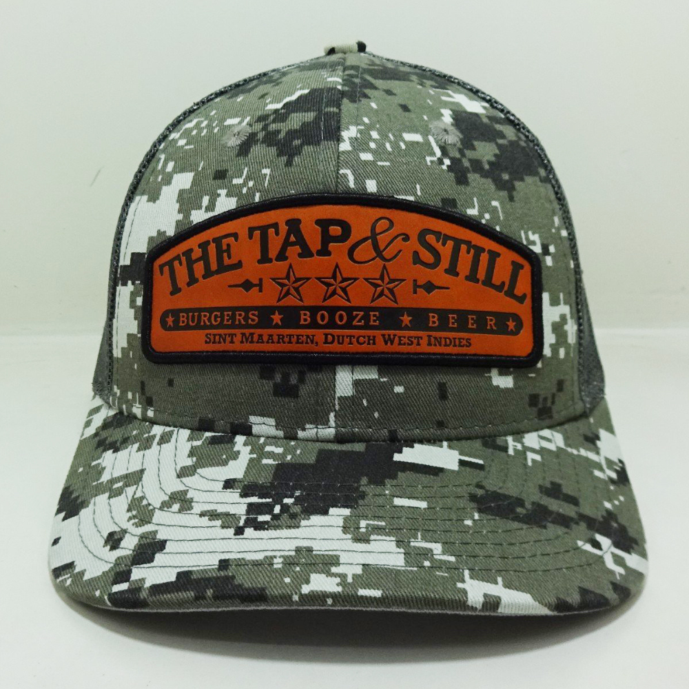 6 Panel Camouflage Trucker Hats Custom Under Brim Slightly Structured Adjustable Snapback Promotions American Styles Vietnam OEM 3
