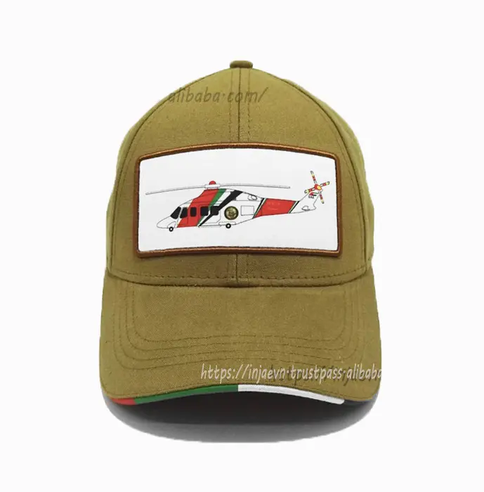 6-Panel Curved Brim High Quality Khaki Color Low Profile 65% Cotton and 35% Polyester Fabric Baseball Cap from Vietnam Supplier 1