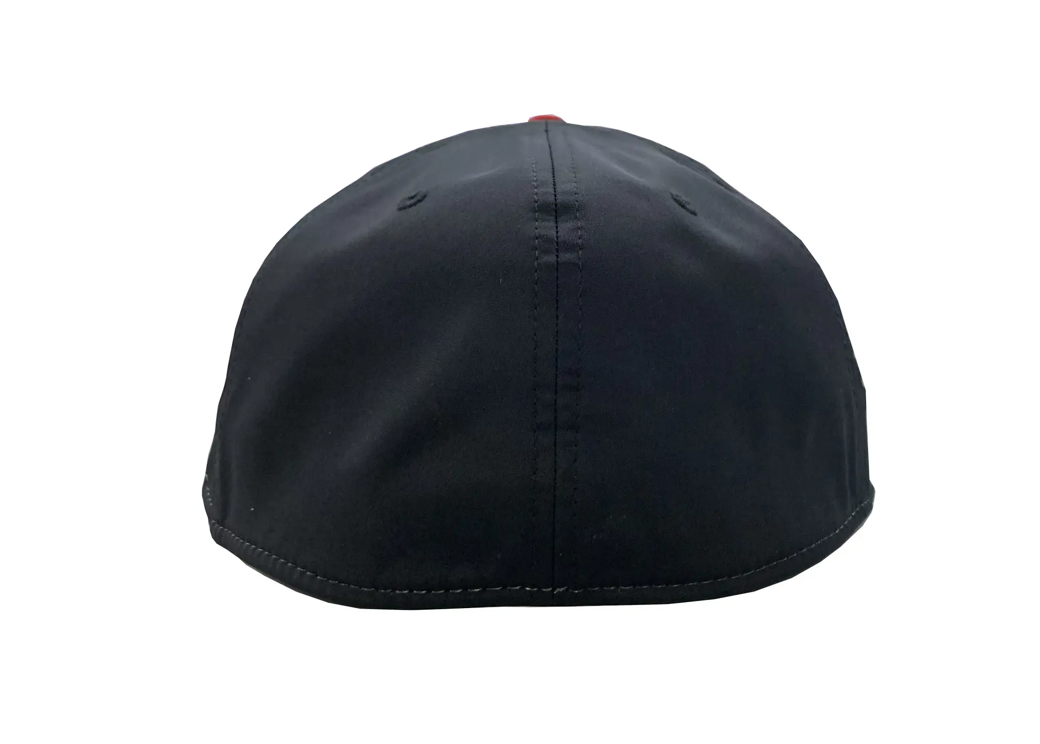 6-Panel Flat Brim High Quality White/Red/Black Color Medium Profile Polyester Fabric Snapback Cap for Men From Vietnam Supplier 4