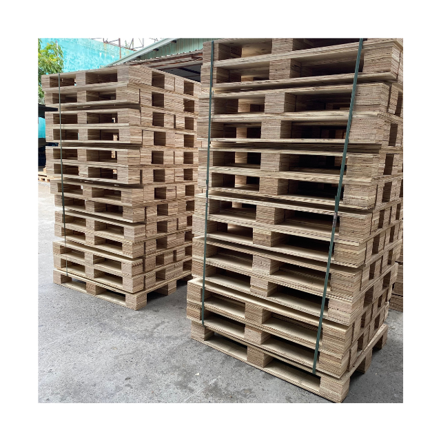 Competitive Price Wooden Pallets In Use Compressed Wood Pallet Customized Packaging Ready To Export From Vietnam Manufacturer