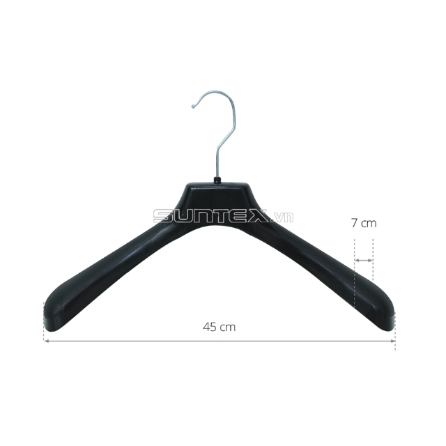 Hangers For Cloths Fast Delivery Suntex Wholesale Plastic Hangers Competitive Price Customized Anti-Slip Made In Vietnam
