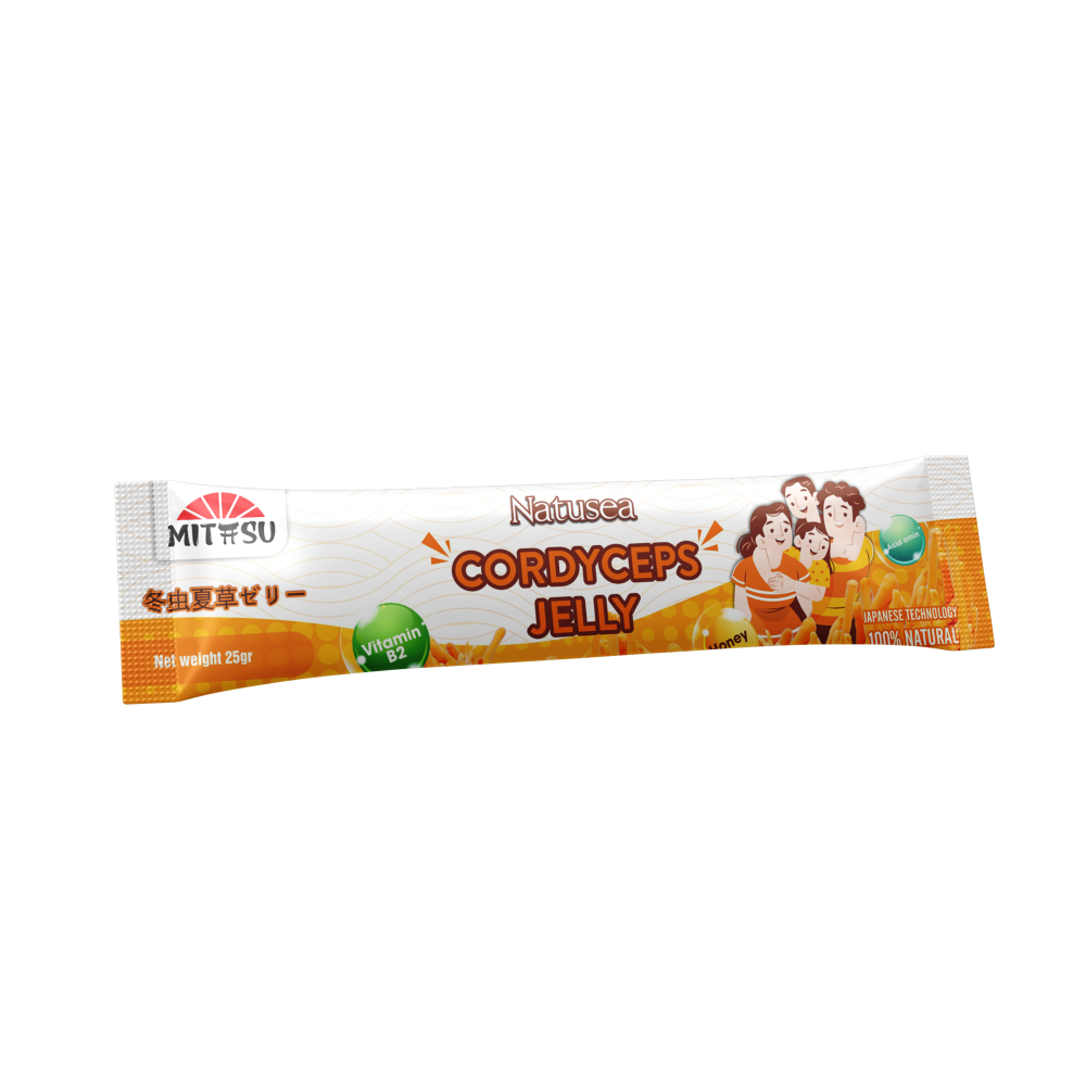 Cordyceps Jelly Healthy Snack Fast Delivery 250Gr Mitasu Jsc Customized Packaging From Vietnam Manufacturer