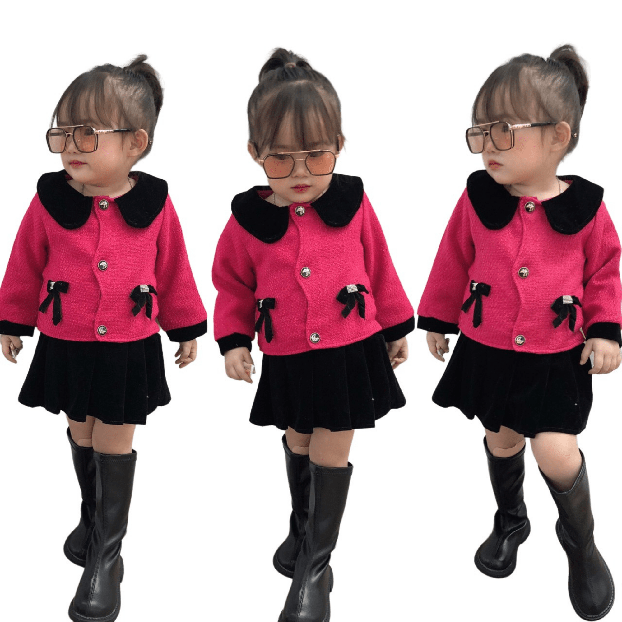 Kids Designers Clothes Comfortable 100% Wool Dresses New Fashion Each One In Opp Bag From Vietnam Manufacturer 8