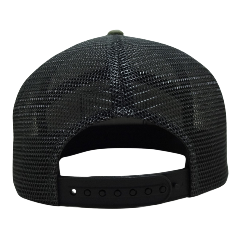 7 Panel High Profile Struvtured Snapback Caps Leather Patch with Custom Logo Mesh Back Trucker Hats Vietnam OEM Supplier L01 4