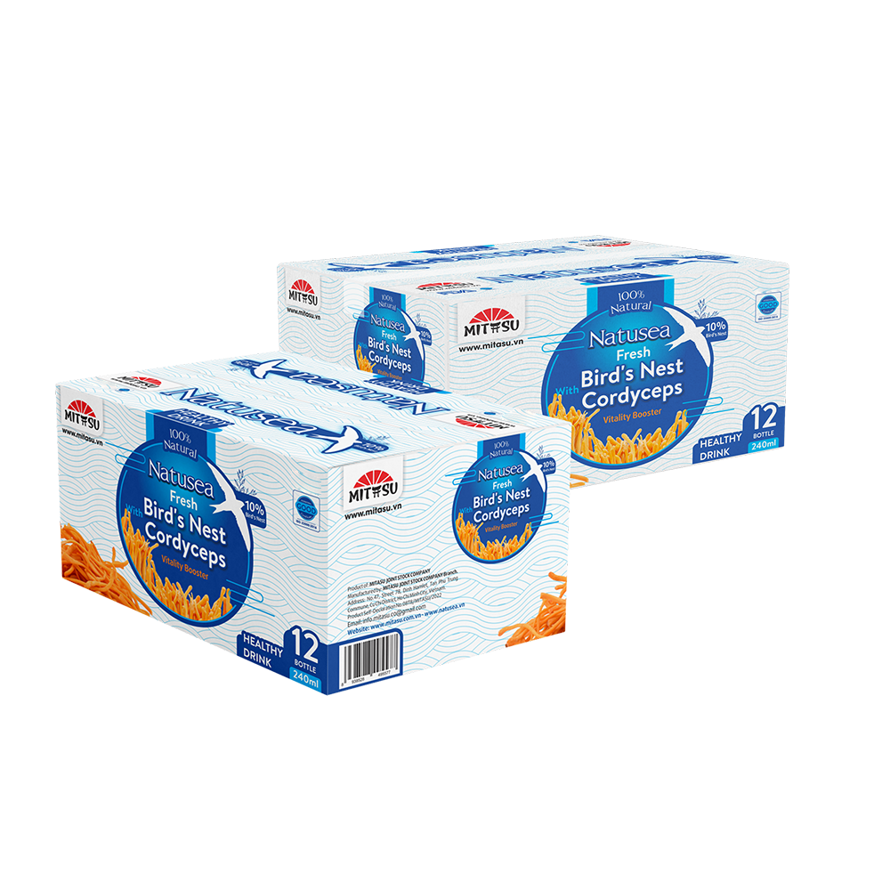 Fresh Bird'S Nest 10% High Quality Collagen Supplement Puree Mitasu Jsc Carton Box Vietnam Manufacturer 2