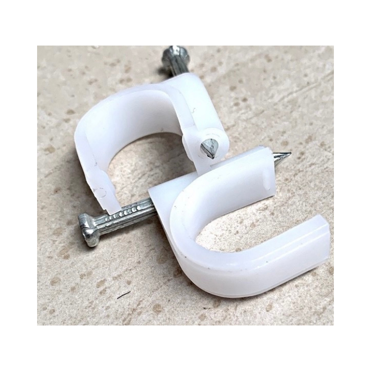 High Quality Round Nail Cable 6mm Good Price & High Grade Product Nail Cable Clip Product Odm Service Packing In Carton 8