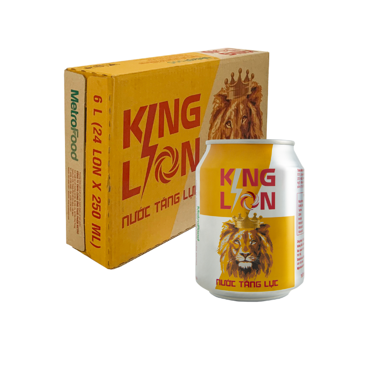 King Lion Non-Carbonated Energy Drink Prime Energy Drink Top Selling High Quality Health Promotion ISO Certification Customized 3
