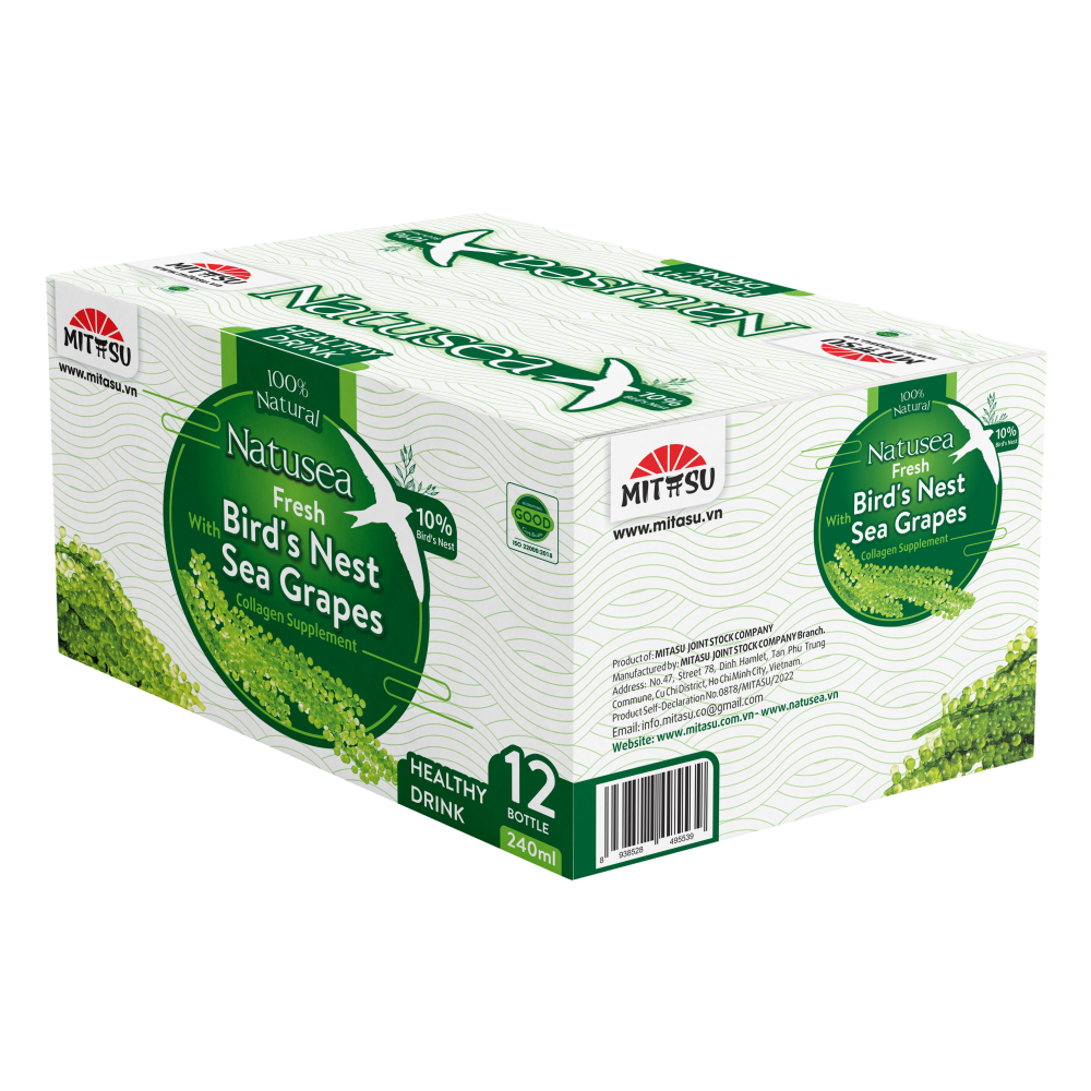 Fresh Bird'S Nest Fast Delivery Collagen Supplement Low-Fat Mitasu Jsc Carton Box Vietnam Manufacturer 7