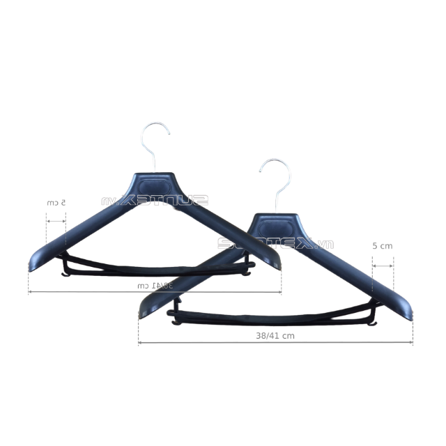 Best Seller Suntex Wholesale Plastic Hangers For Clothes Competitive Price Anti-Slip Made In Vietnam Manufacturer