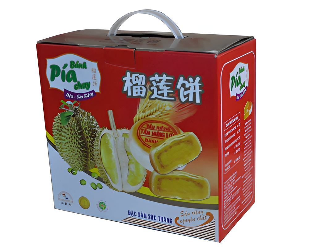 Special durian pia cake gift box without eggs