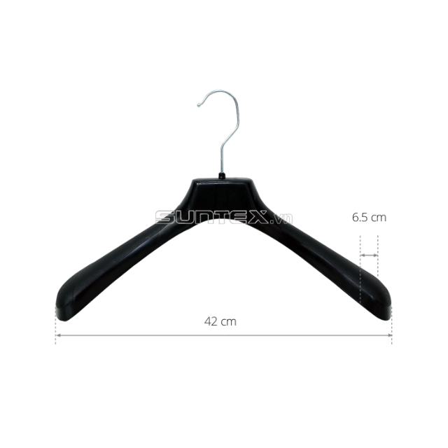 Suit Hanger Suntex Wholesale Plastic Plastic Hangers Competitive Price Customized Hangers For Cloths Anti-Slip Made In Vietnam 1