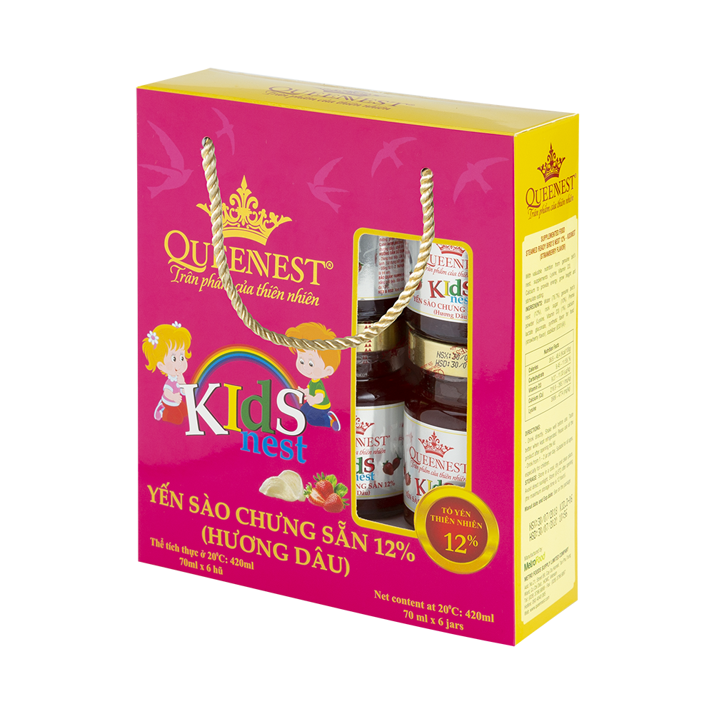 Swallow Bird Nest Drink KIDS NEST Genuine Bird's Nest Soup 12 Genuine